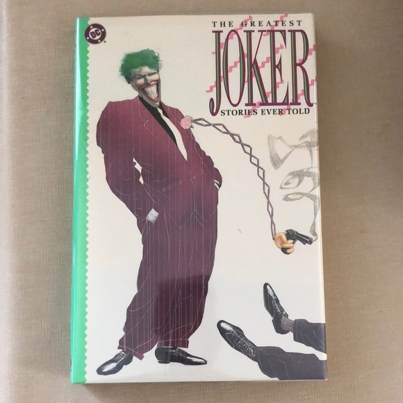 DC Comics Accents Hc Greatest Joker Stories Ever Told Book Dc 988